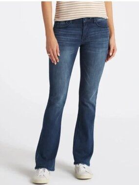 Democracy Ab Solution Bootcut Jeans Women's Size 18W Stretch Denim